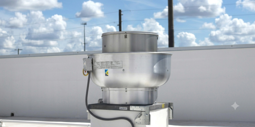 Exhaust fan cleaning and maintenance services by Total Hoodz