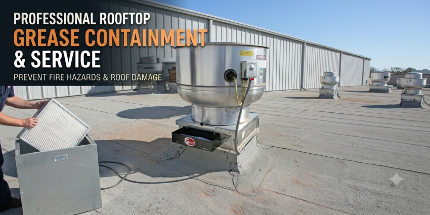 Grease Containment service by total hoodz