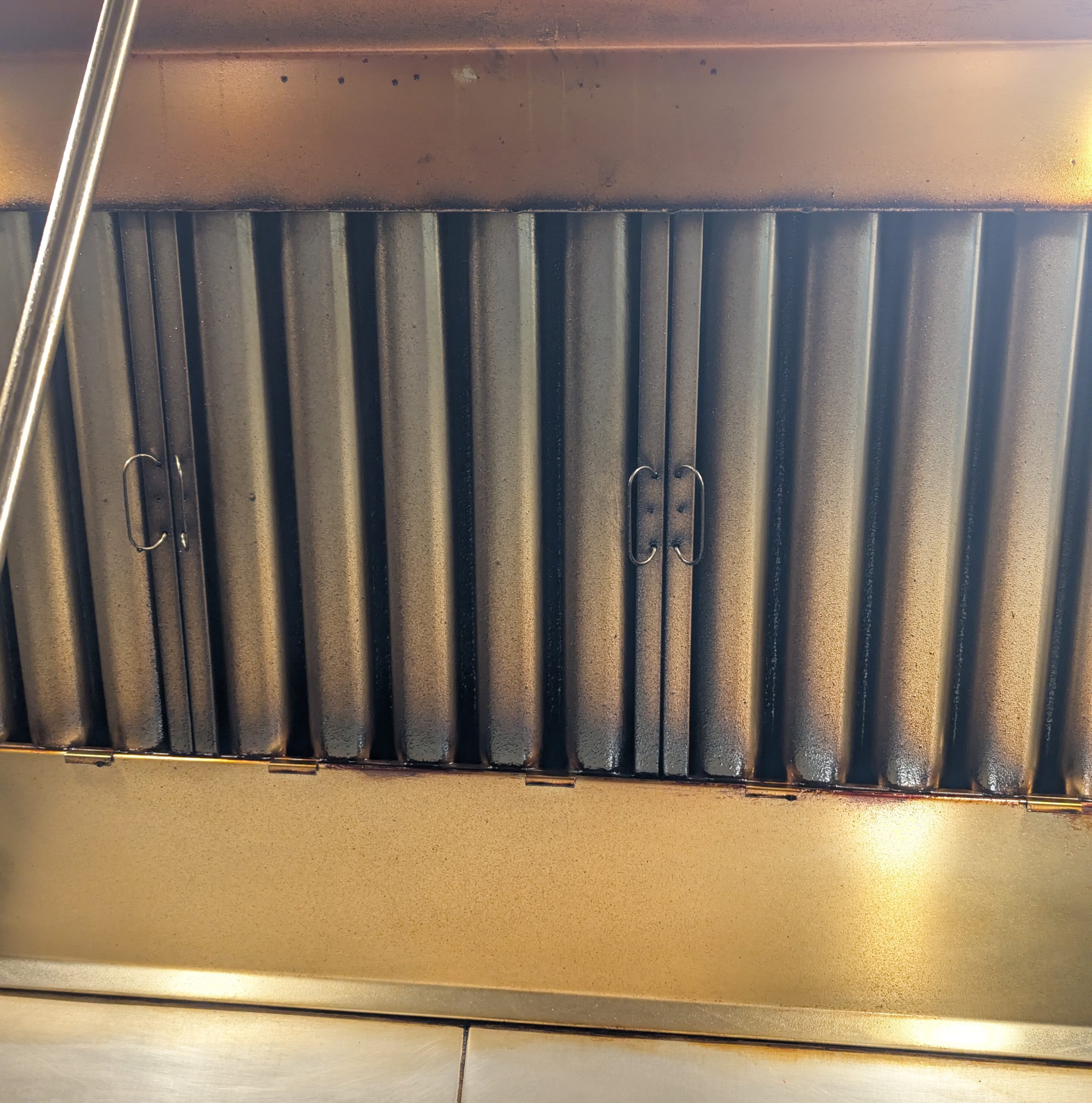 Filter before cleaning